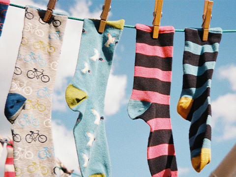 Clothes On A Washing Line