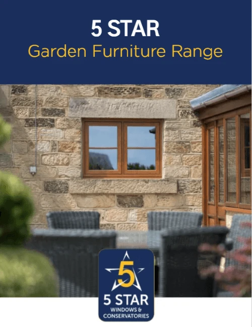 Cover of Garden furniture brochure