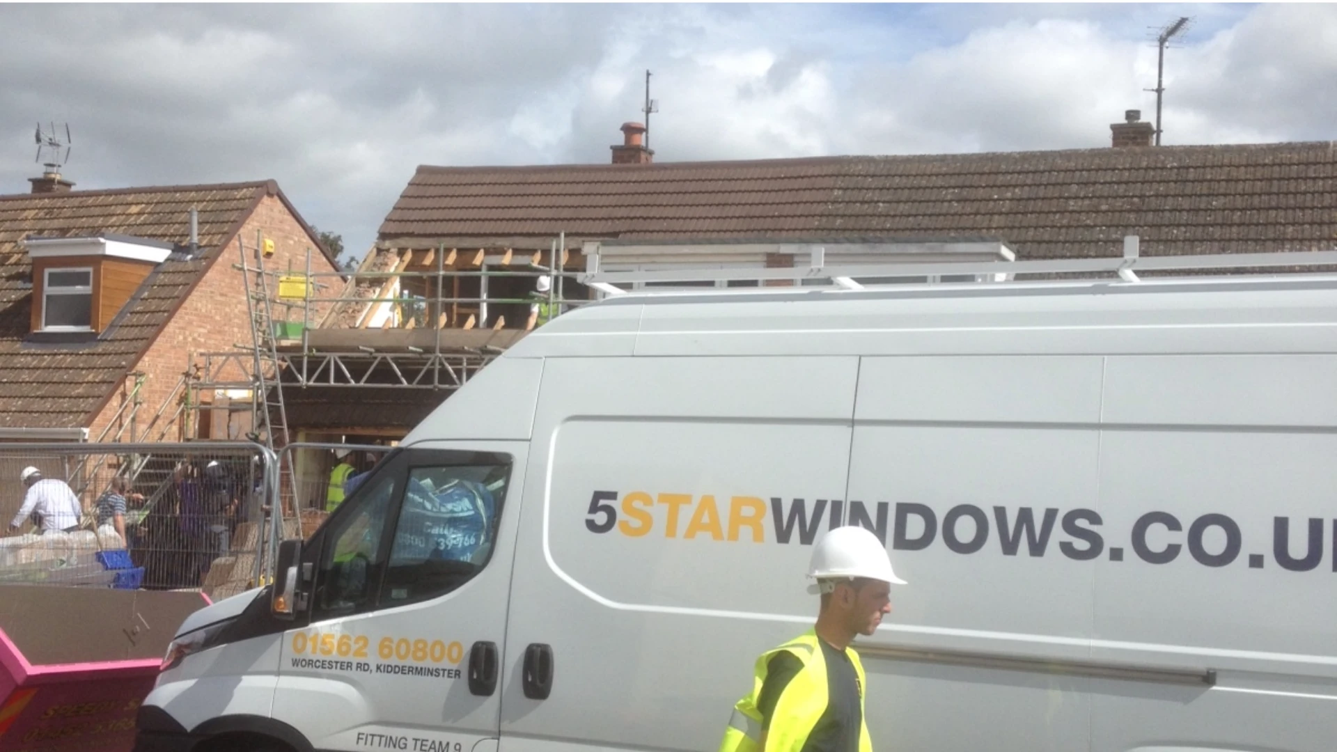 5 Star Van Outside Diy Sos Installation