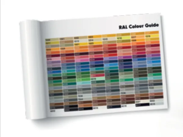 A Ral Colour Swatch Book