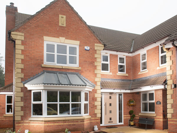A house full of new windows and doors in kidderminster
