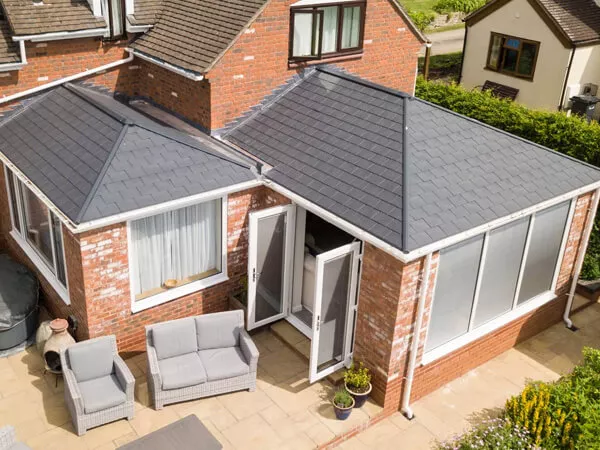 A Replacement Tiled Roof Conservatory