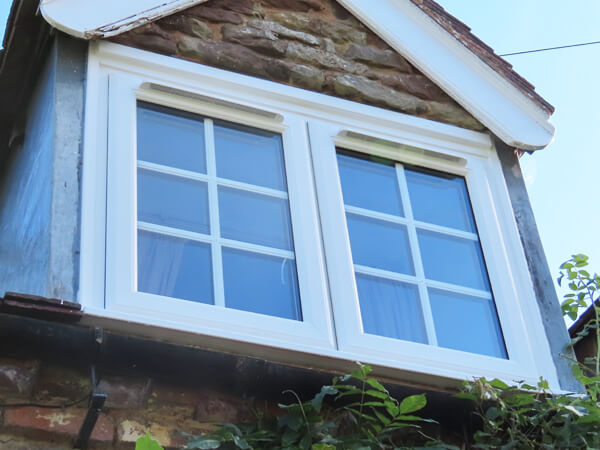 White Extreme UPVC Casement Windows In Trimpley