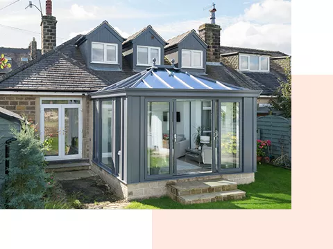 An extension with planning permission
