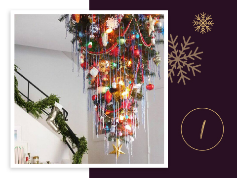 An Upside Down Christmas Tree How To Give Your Home A Fantastic Festive Look