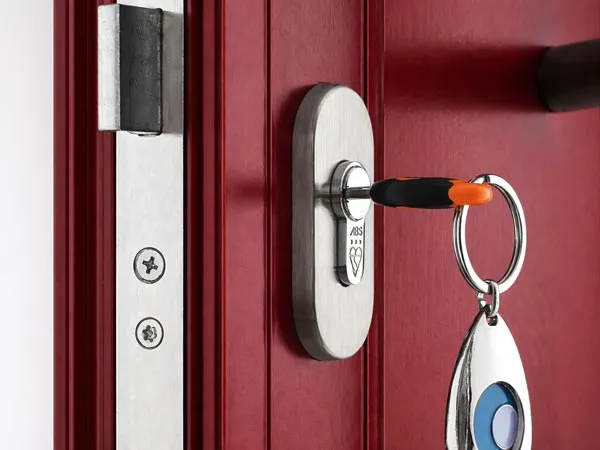Premium Security on Red Front Doors