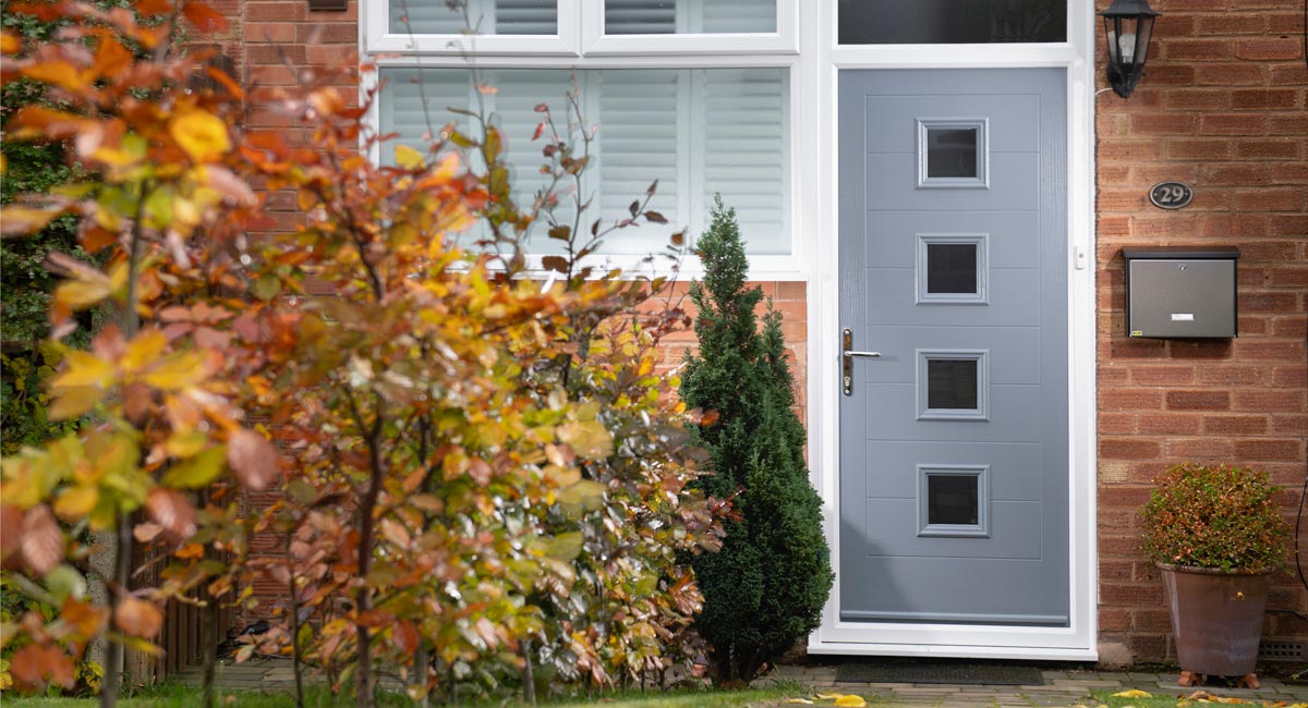 Grey Composite Door in Wyre Forest