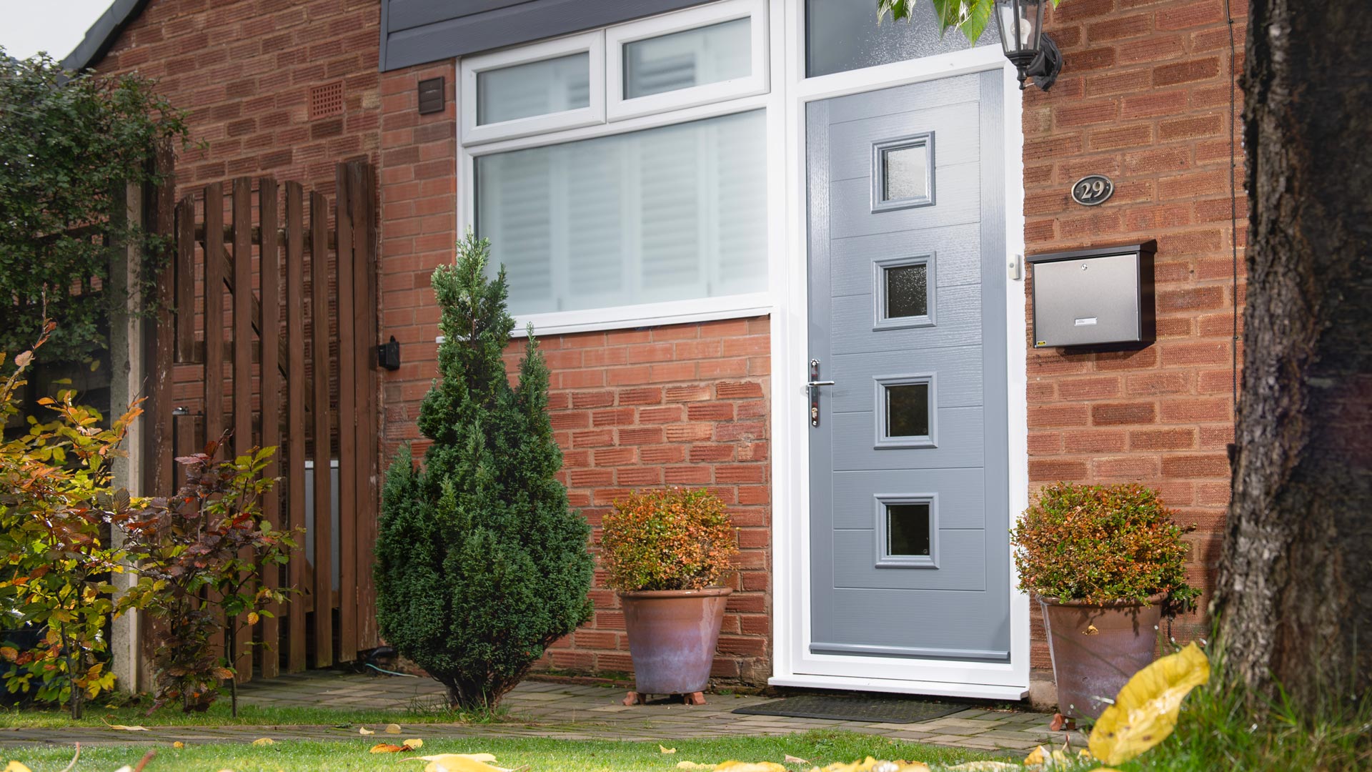Grey Composite Door in Wyre Forest
