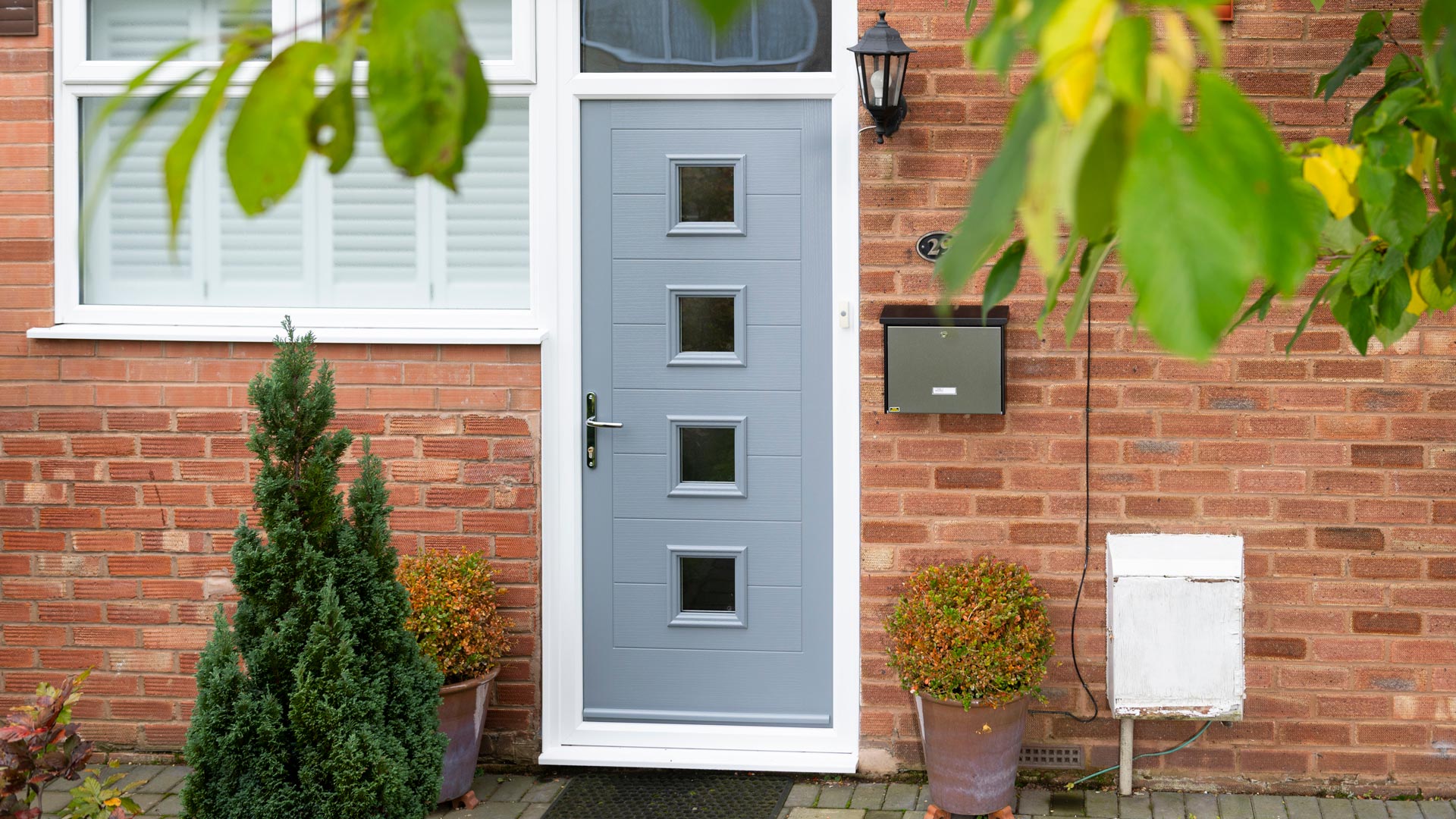 Grey Composite Door in Wyre Forest