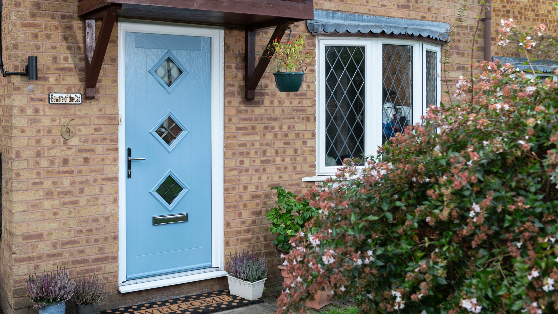 Blue Composite Door in Gloucester