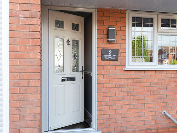 Forte Composite Door in Grey-inner