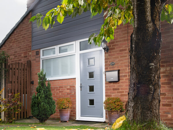 Forte Monza 4 front door with 2 trees- inner