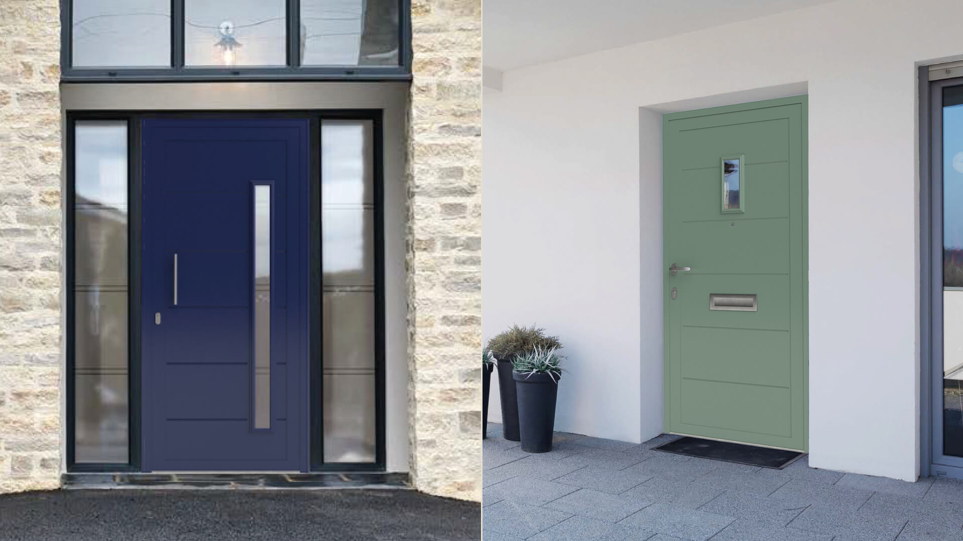 Fuzion Front doors This new market leading 5 Star door