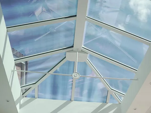 Glass Roof Orangery with Patio Doors