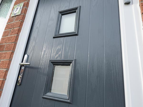 Grey Front Doors