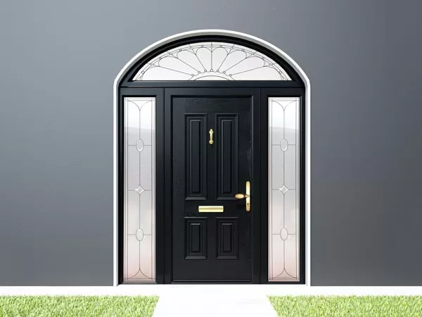 Arched Palladio Composite Doors