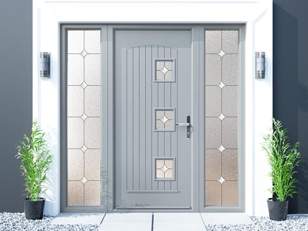 Palladio Comnposite Grey Front Door