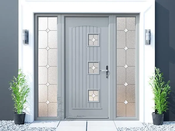 Palladio Comnposite Grey Front Door