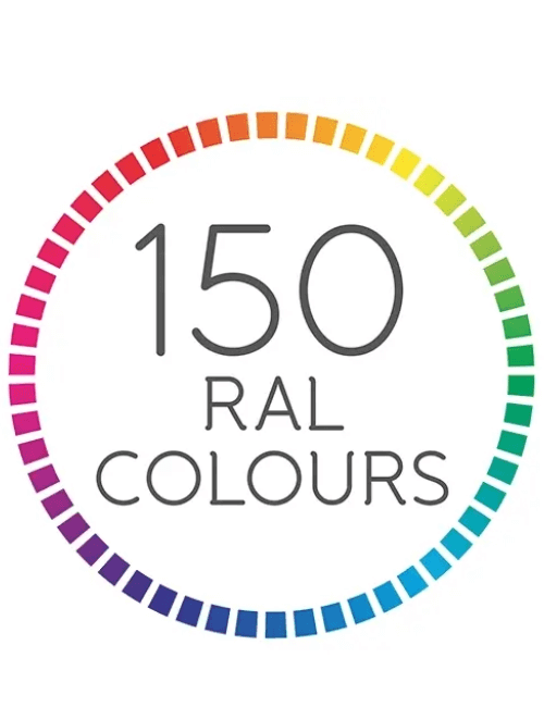 150 Ral Colours available
