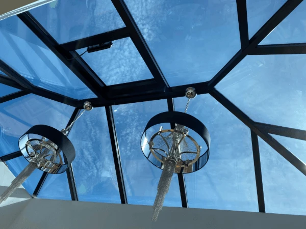 Ultraky roof lantern with aluminium undercappings