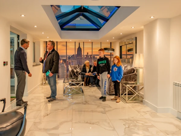 5 Star Showroom featuring Lantern Roof Living Space