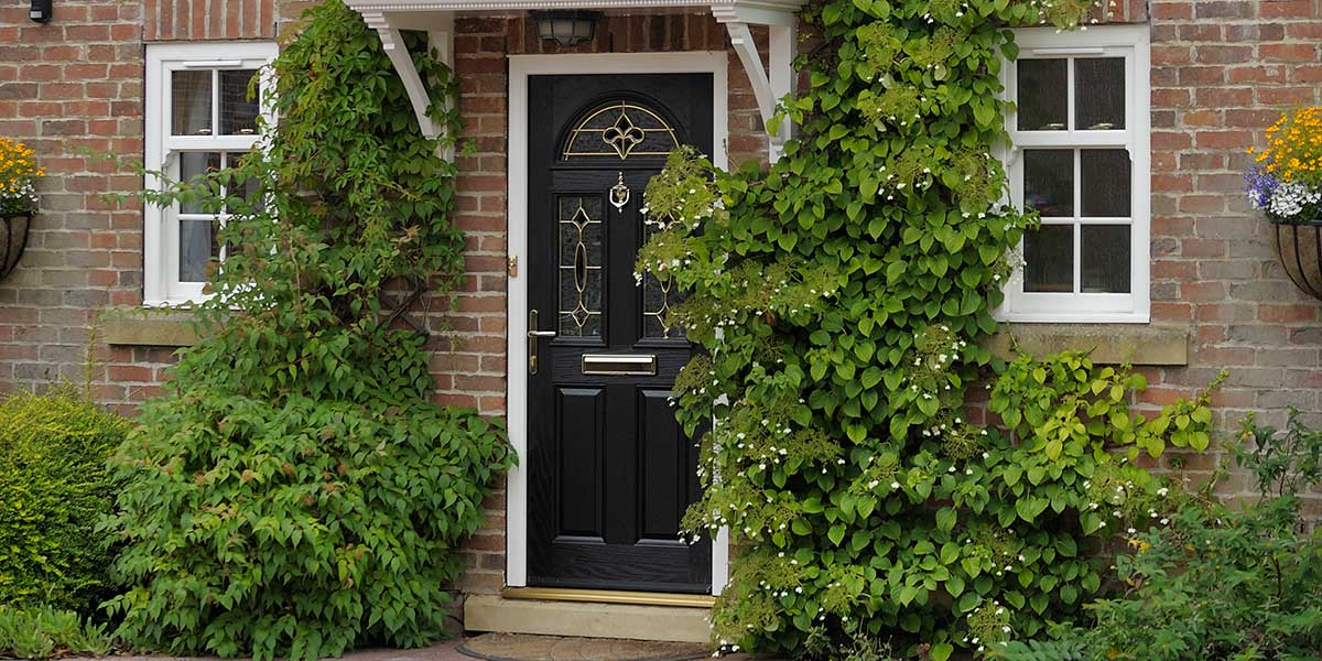 Black Composite Door