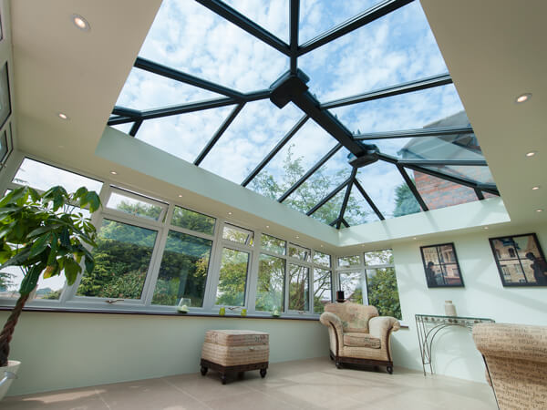 Black Upvc Conservatory