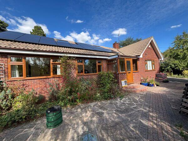 bungalow Extreme UPVC Light oak windows and doors-inner