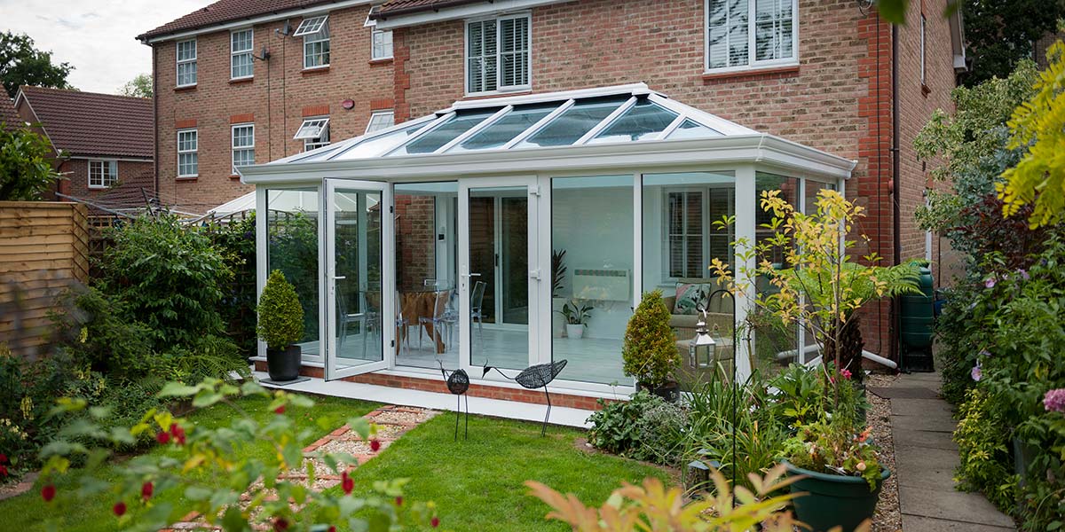 Glass-To-Floor Edwardian Conservatory