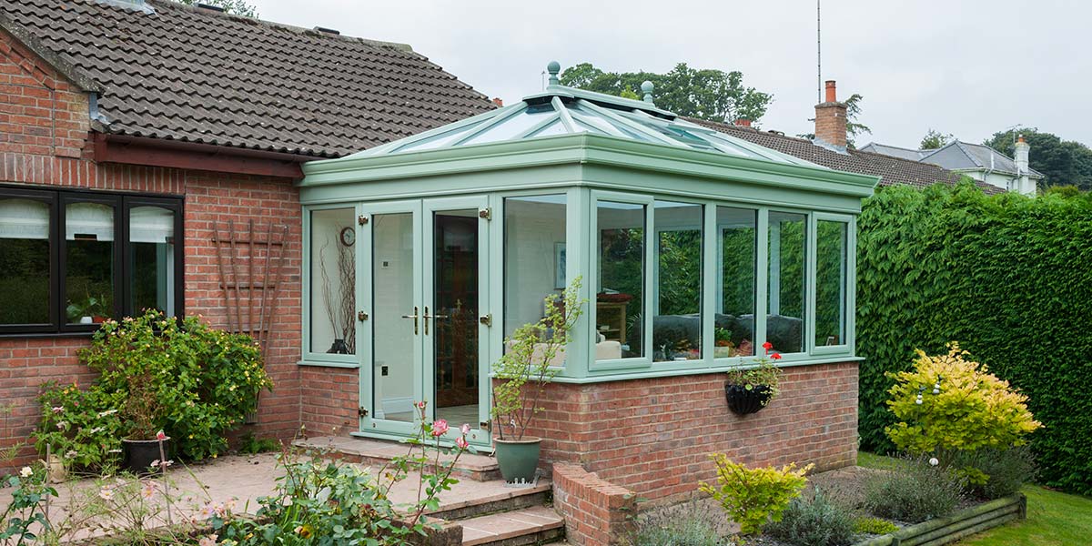 Green Edwardian Conservatory