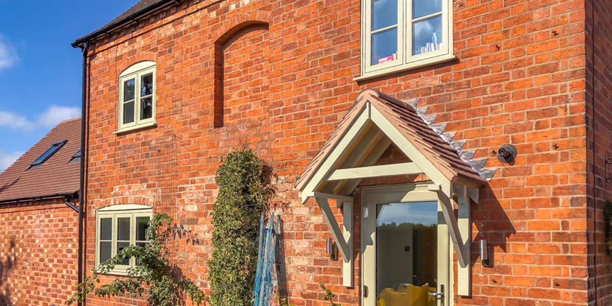 Flush Casement Windows Finished In Charwell Green