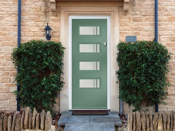 Forté Composite Door in green