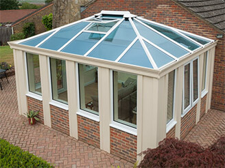 Glass Roof Conservatory Extension