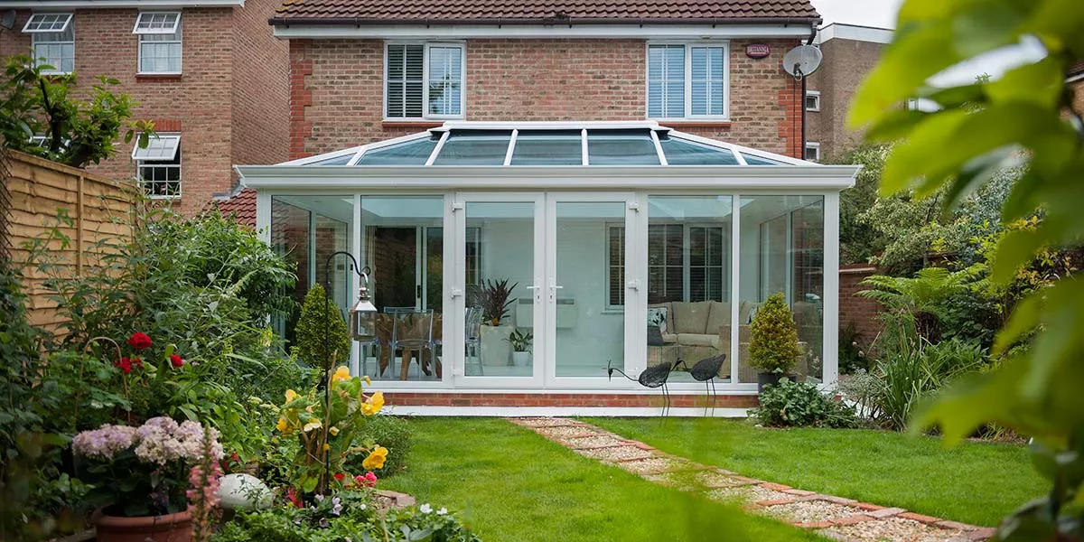 Glass-To-Floor Conservatory