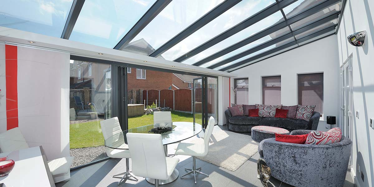 Glass-To-Floor Extension