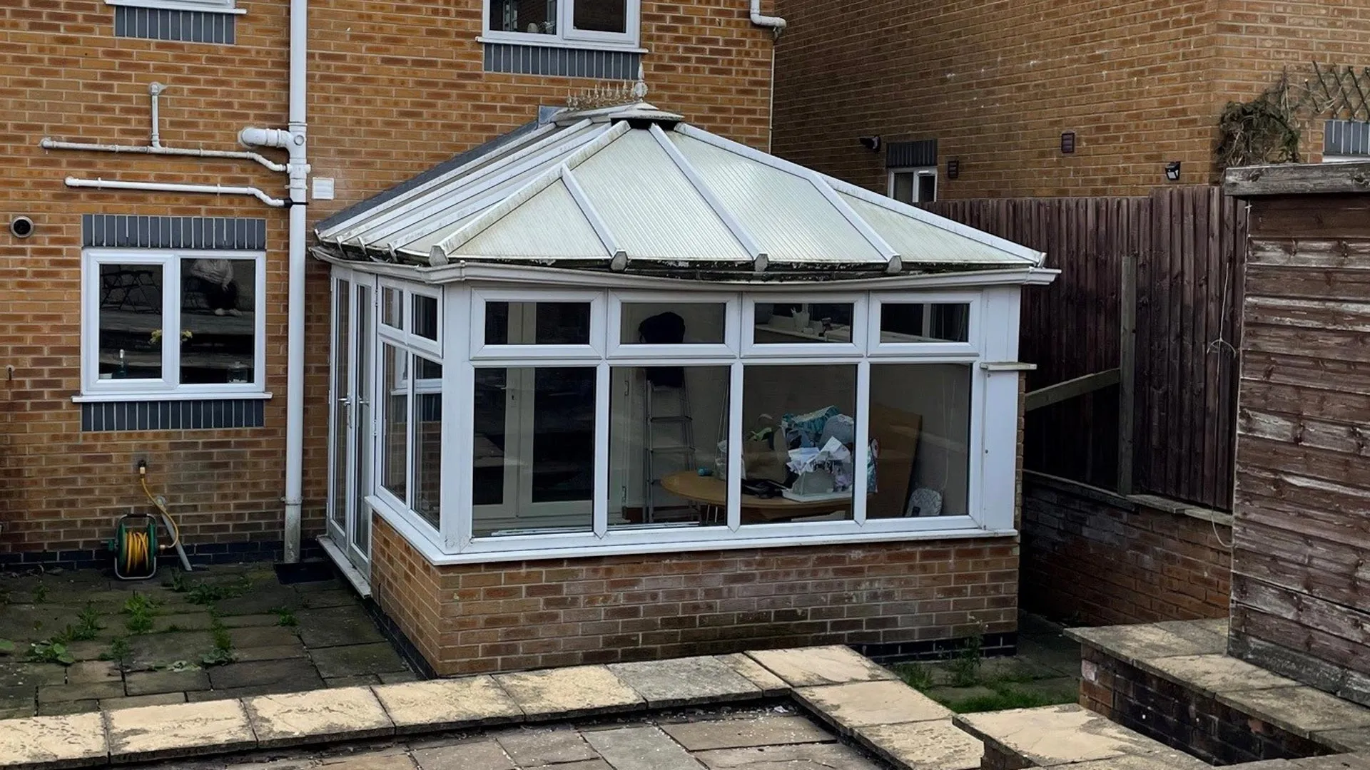 hup! Conservatory Before Transformation