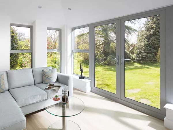 Home Extension from inside looking into garden