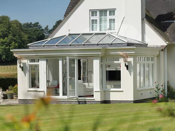 Lantern Roof Orangery with Bi-Folds