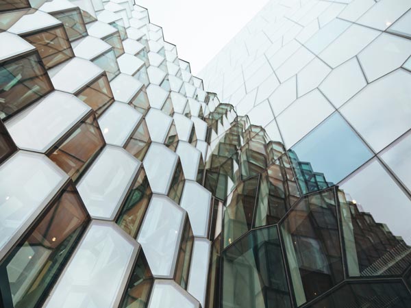 Mirrored Glass On Outside Of Building