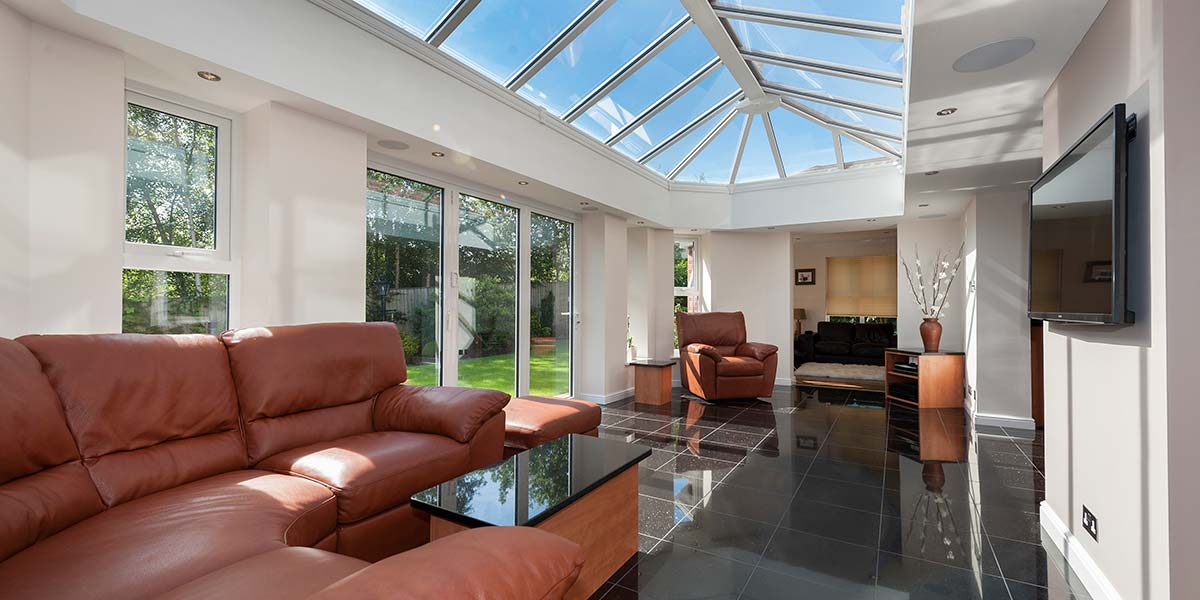 Orangery & Extension Combined Internal View