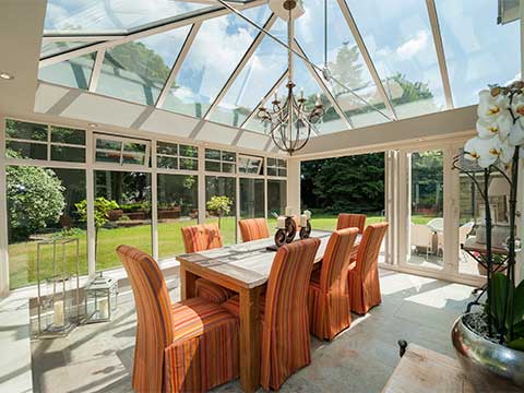 How To Turn Your Conservatory Into A Dining Room from 5 Star Conservatories