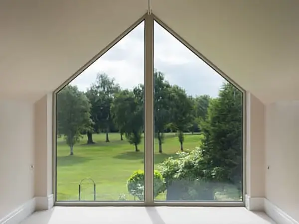 Trapezoid Gable Windows