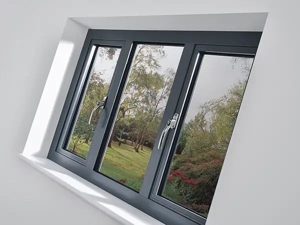 Origin Windows in aluminium anthracite grey