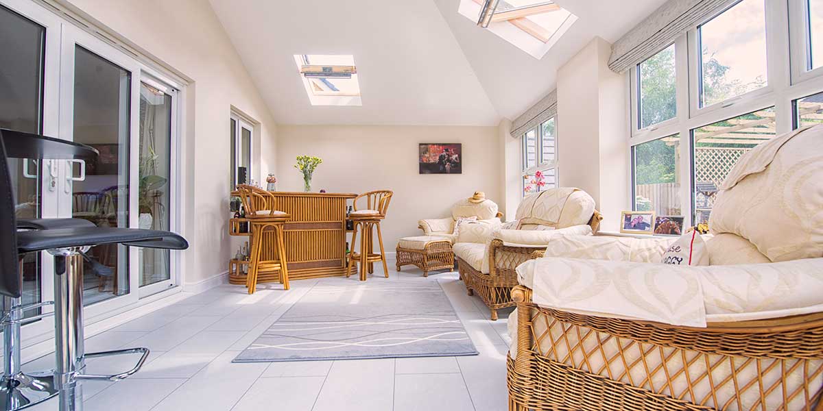 Tiled Roof Orangery Internal View