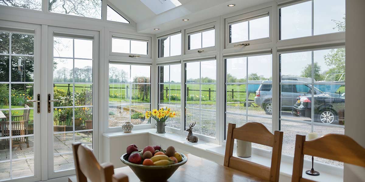 Gable Ultraroof Conservatory Internal Detail