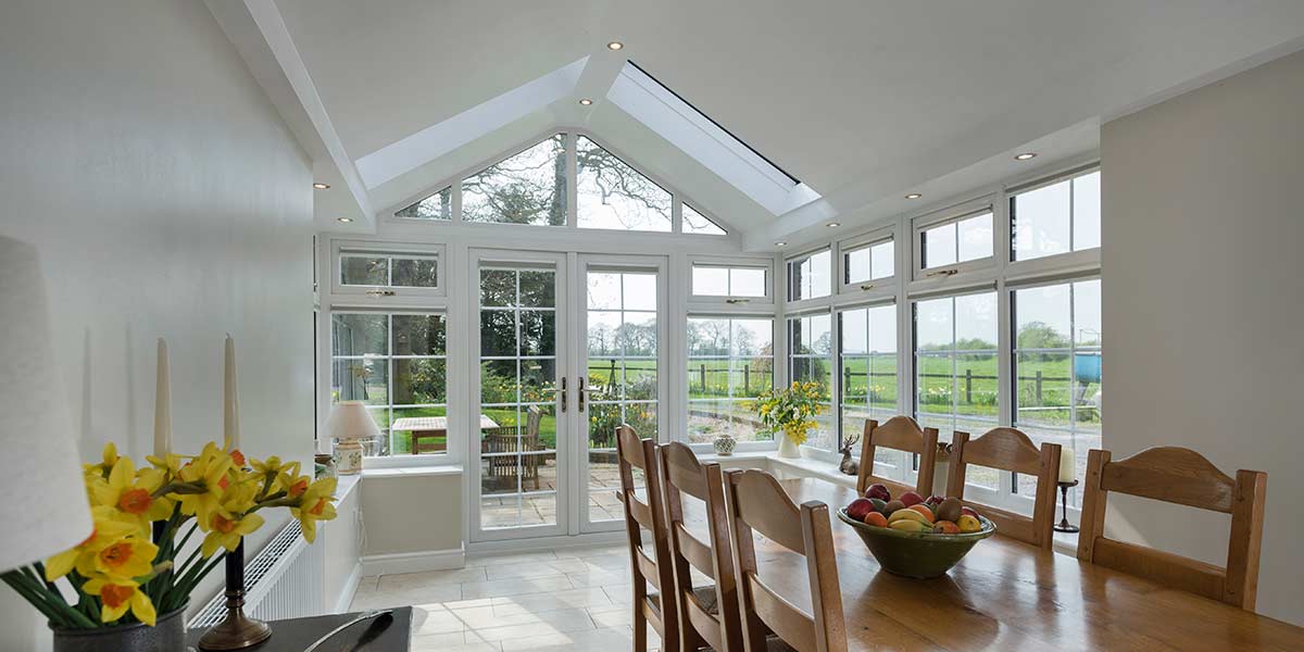 Gable Ultraroof Conservatory Internal Detail