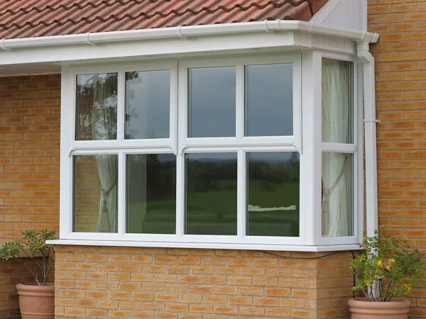 White UPVC Bay & Bow Windows