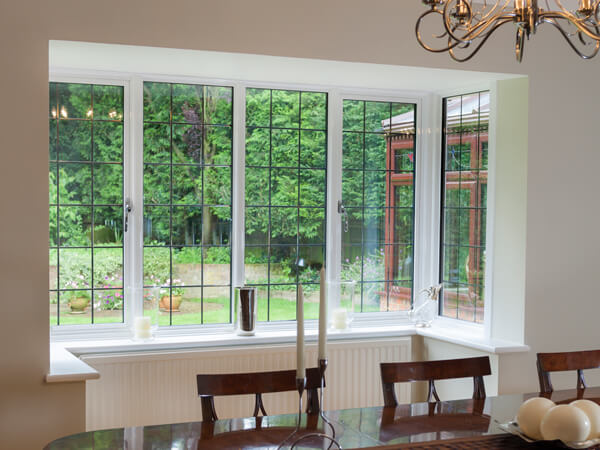 White Upvc Bay &Amp; Bow Windows