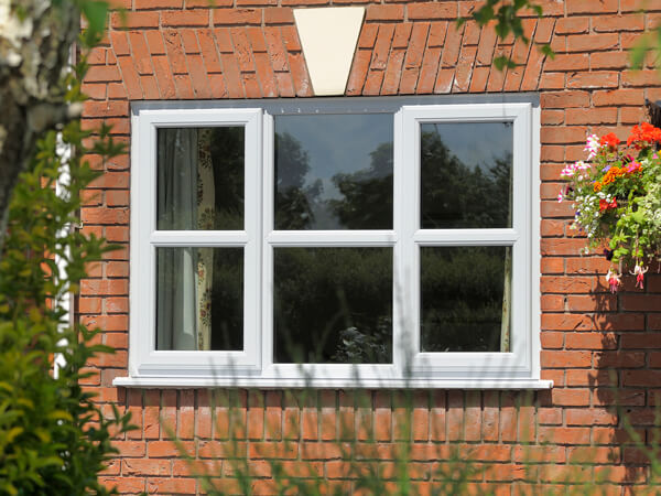 White Upvc Windows